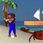 Марио: гольф на пляже (Mario Beach Golf) (онлайн)