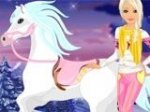Зимняя пони Барби (онлайн)