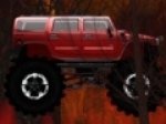 Горячий красный грузовик-монстр (онлайн)