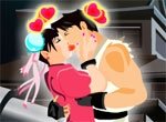 Романтические поцелуи на улице (онлайн)
