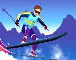 Лыжный слалом (Snowboard sprint)