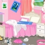 София прекрасная и уборка в комнате (онлайн)