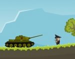      (Russian tank vs Hitler's army)