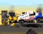      (Transformers: Bumble Bee rescue mission)
