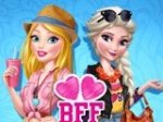 Барби и Эльза подруги (онлайн)