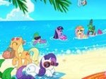 Изображение для Маленькие пони на пляже (онлайн)