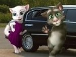 Изображение для Говорящий кот Том и Анжела на лимузине (онлайн)